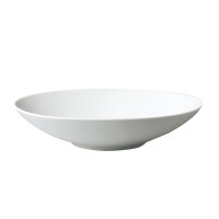 Biała owalna misa do sałatek 16x11 cm, porcelana | RAK, Fine Dine