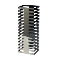 Kolumna bufetowa, srebrna o wysokości 58 cm | ABERT, Urban