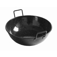 Patelnia - miska emaliowana do Paelli 24 cm | HENDI, 622858