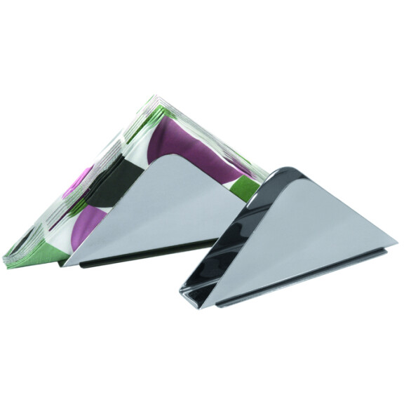 Serwetnik stalowy o wymiarach 16,5x3 cm | TOM-GAST, T-2265