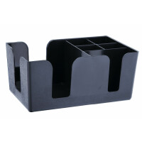 Pomocnik kelnerski Bar Caddy z tworzywa 15x25x10,5 cm, kolor czarny | BAREQ, Bar Caddy