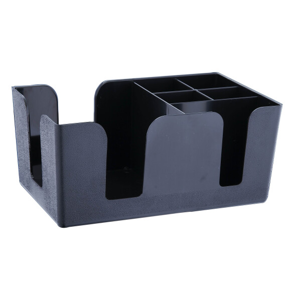 Pomocnik kelnerski Bar Caddy z tworzywa 15x25x10,5 cm, kolor czarny | BAREQ, Bar Caddy