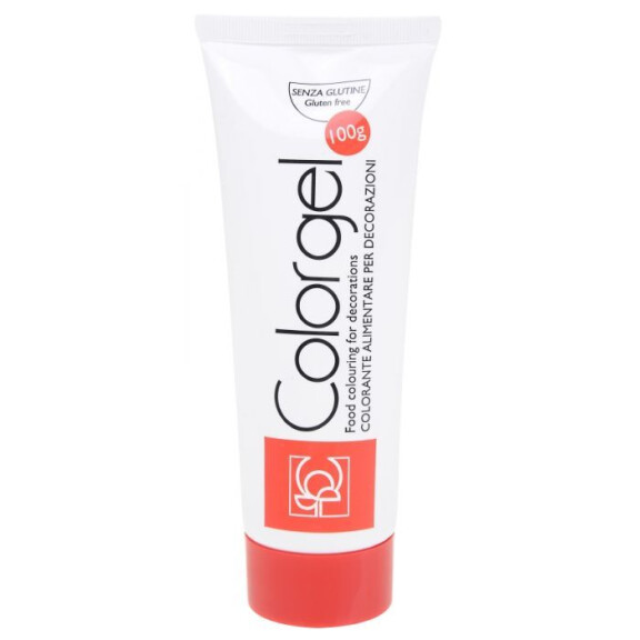 Barwnik żelowy w tubce, wiśniowa czerwień, 100 g | MODECOR, 23127