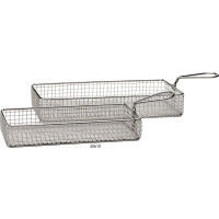 Koszyk do serwowania potraw 26x13x5 cm, stal nierdzewna | APS, Snack Holder