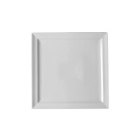 Talerz płaski – kwadratowy 30x30 cm, biała porcelana | RAK, Classic Gourmet