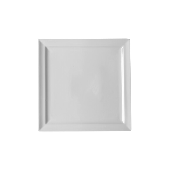 Talerz płaski – kwadratowy 30x30 cm, biała porcelana | RAK, Classic Gourmet