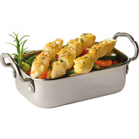 Mini brytfanna do serwowania potraw 14,5x9,5x6,5 cm | APS, Snack Holder