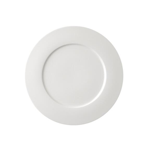 Biały talerz płaski 16 cm, porcelana | RAK, Fine Dine