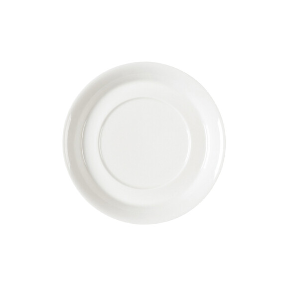 Biały spodek pod bulionówkę FDCS35 – 19 cm, porcelana | RAK, Fine Dine