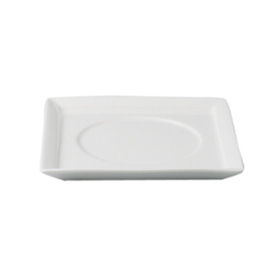 Spodek do filiżanki 14x14 cm, porcelana | RAK, Fine Dine