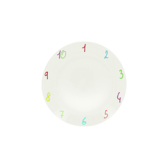 Talerz dziecięcy, płaski 18 cm | RAK, Skola