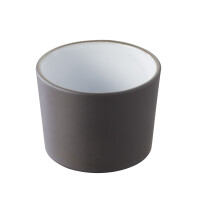 Mała miska 5 cm, czarna, wnętrze: białe | REVOL, Solid