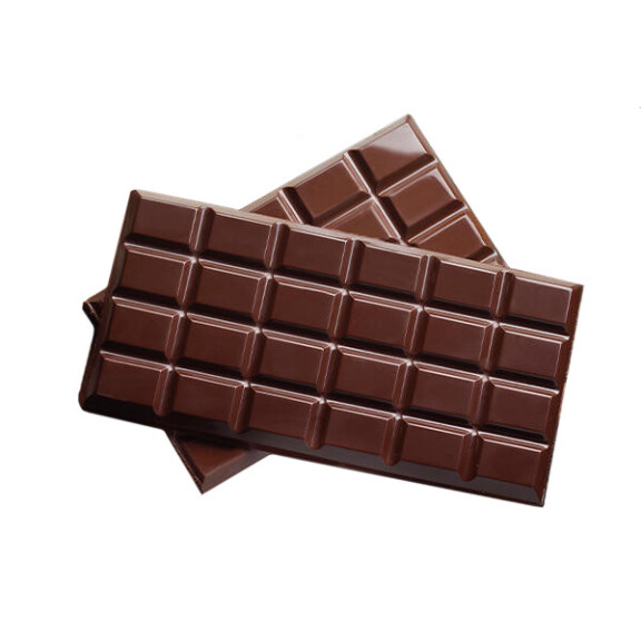 Forma do pralin i czekoladek - tabliczka czekolady, 115x77x9 mm, 92 ml - SCG36 Classic Choco Bar | SILIKOMART, EasyChoc 3D Choco
