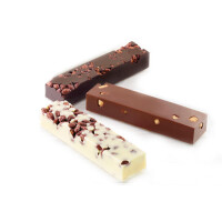 Forma do pralin i czekoladek - batony, 8x 40 ml - SF184 My Snack | SILIKOMART, EasyChoc