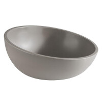 Skośna miska z melaminy o średnicy 21,5 cm | APS, Element Look