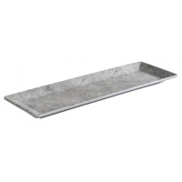 Taca serwingowa z szarej melaminy 31 x 10,5 cm | APS, Element