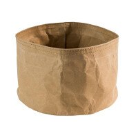 Koszyk z beżowego papieru na pieczywo – średnica 30 cm | APS, Paperbag