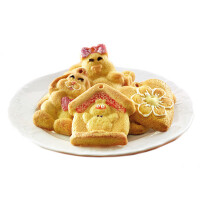 Forma silikonowa na 12 ciasteczek HSH07 MY LOVELY COOKIES | SILIKOMART, Celebration
