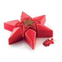 Zestaw 2 form silikonowych do ciast i deserów, gwiazda, MAGIC STAR | SILIKOMART, Christmas inspiration