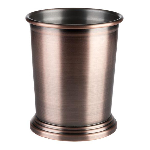 Kubek stalowy w ciemnym, miedzianym kolorze na koktajle 0,35 l | APS, Julep Mug