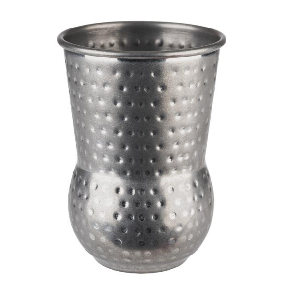 Kubek ze stali młotkowanej na koktajle 0,4 l | APS, Julep Mug