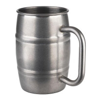 Kufel ze stali nierdzewnej do piwa 0,5 l | APS, Beer Mug
