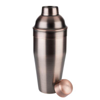 Shaker stalowy w miedzianym kolorze o pojemności 0,7 l | APS, Classic