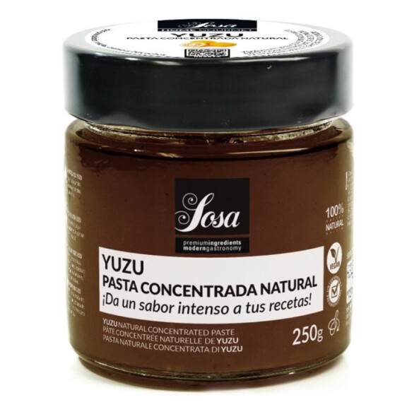 Pasta z yuzu, skoncentrowana, naturalna 250 g | SOSA, 39210