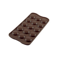 Forma do pralin i czekoladek - makaroniki, 26 mm, 28 mm, 7,5 ml - SCG21 Macaron | SILIKOMART, Easychoc