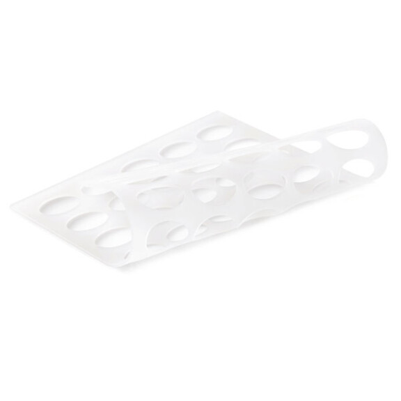Mata do ozdób deserowych - owal, 42 szt. x 24x34 mm, 210x296 mm | SILIKOMART, Chablon oval