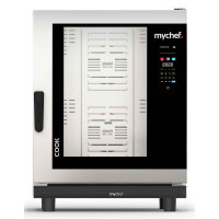 Piec konwekcyjno-parowy gazowy, automatyczny system myjący, 10x GN2/1, 35 kW, 230 V | MYCHEF, Cook Master 102G