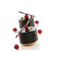 Zestaw form do deserów i ciastek - 3x5 szt, 70x45 mm, 170 ml - Multiflex 170 70/3 | SILIKOMART, Round