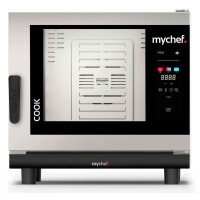 Piec konwekcyjno-parowy elektryczny, automatyczny system myjący, 6x GN1/1, 9,3 kW, 400 V | MYCHEF, Cook Pro 061E