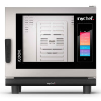 Piec konwekcyjno-parowy gazowy, automatyczny system myjący, 6x GN1/1, 13 kW, 230 V | MYCHEF, iCook 061G