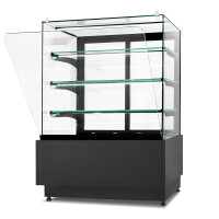 Witryna cukiernicza neutralna, 1300x690x1300 mm | RESTO QUALITY, Dolce Visione Neutro Premium 1300 W2