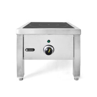 Taboret indukcyjny o dużej mocy, 400 V, 5 kW, 400x400x380 mm | HENDI, 237670