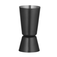 Miarka barmańska, 25/35 ml, czarna, 40x75 mm | BAR UP, 596630