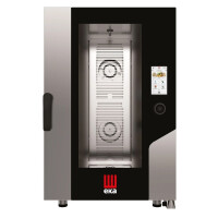 Piec konwekcyjno-parowy 11 x GN 1/1, elektryczny z bojlerem, 730x849x1130 mm | EKA, Millenial Touch Screen Gastro