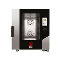 Piec konwekcyjno-parowy z automatycznym systemem myjącym i bojlerem, 7x GN 1/1, sterowany elektronicznie, elektryczny, 400 V, 11,4 kW, 730x849x850 mm 
