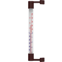 Termometr zewnętrzny brązowy (-50st. C do +50st. C) 22 cm | BIOTERM, 020207