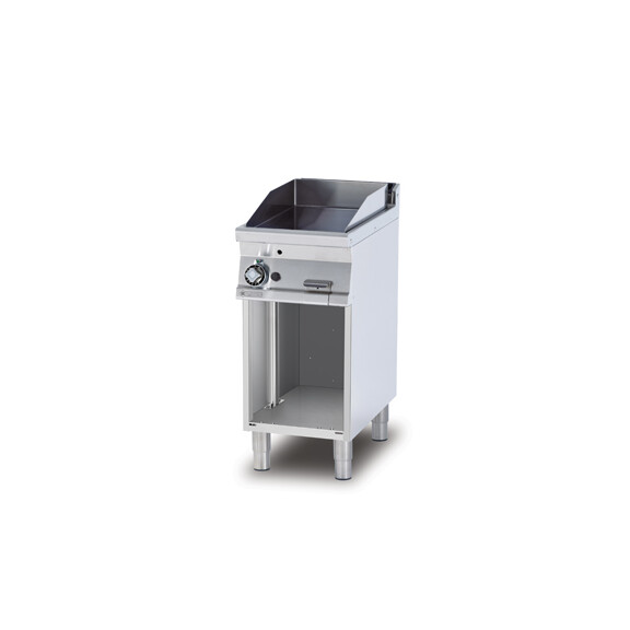 Płyta grillowa gazowa 7 kW, płyta ryflowana chromowana 360x510 mm, 400x700x900 mm | RM GASTRO, FTR - 74 GS