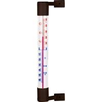 Termometr zewnętrzny brązowy (-50st. C do +50st. C) 18 cm | BIOTERM, 022207
