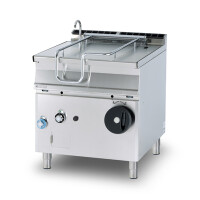 Patelnia uchylna gazowa 80 l, 22 kW, 800x900x900 mm | RM GASTRO, BR80 - 98 G