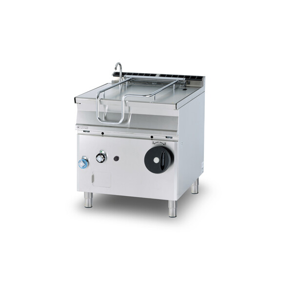 Patelnia uchylna gazowa 80 l, 22 kW, 800x900x900 mm | RM GASTRO, BR80 - 98 G