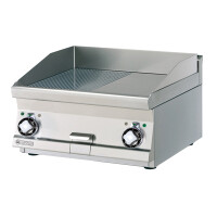 Płyta grillowa elektryczna 6,75 kW, płyta gładka chromowana 595x450 mm, 600x600x280 mm | RM GASTRO, FTLT - 66 ETS