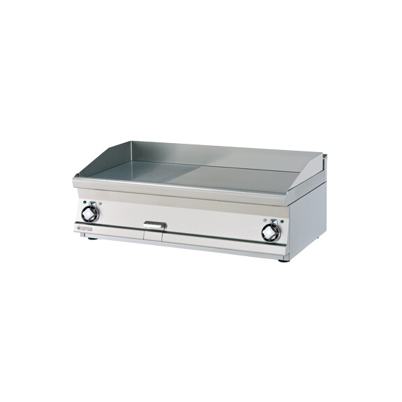 Płyta grillowa elektryczna 4,5+6,75 kW, płyta gładka 995x450 mm, 1000x600x280 mm | RM GASTRO, FTLT - 610 ET