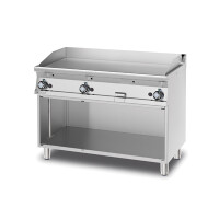 Płyta grillowa gazowa 21 kW, płyta 1/3 ryflowana i 2/3 gładka 1160x510 mm, 1200x700x900 mm | RM GASTRO, FTLR - 712G3