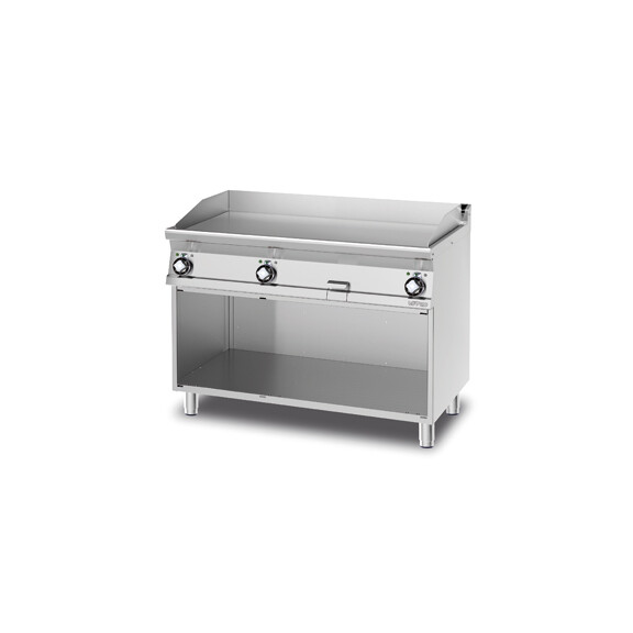 Płyta grillowa elektryczna 16,65 kW, płyta gładka chromowana 1160x510 mm, 1200x700x900 mm | RM GASTRO, FTL - 712ETS3