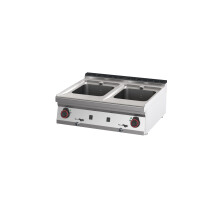 Urządzenie do gotowania makaronu elektryczne 9 kW, wanna 2x 308x336x213 mm, 800x700x330 mm | REDFOX, VT  70/08 E