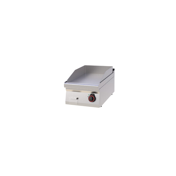 Płyta grillowa elektryczna 4,5 kW, płyta grzewcza gładka 396x510 mm, 400x700x330 mm | REDFOX, FTH 70/04 E